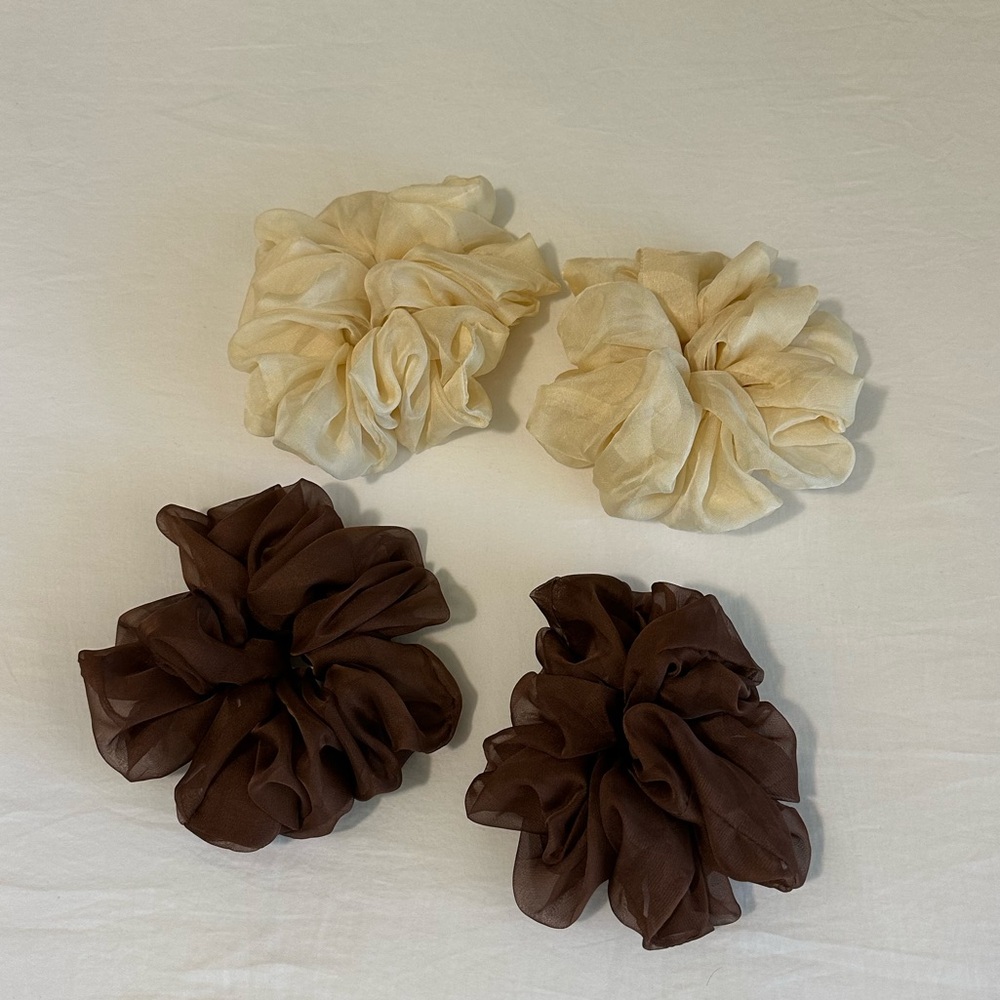 Oversized Scrunchie Set